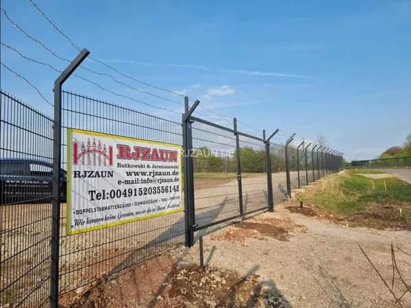 Sicherheitszäune für Defence-unternehmen -Rüstungsindustrie-