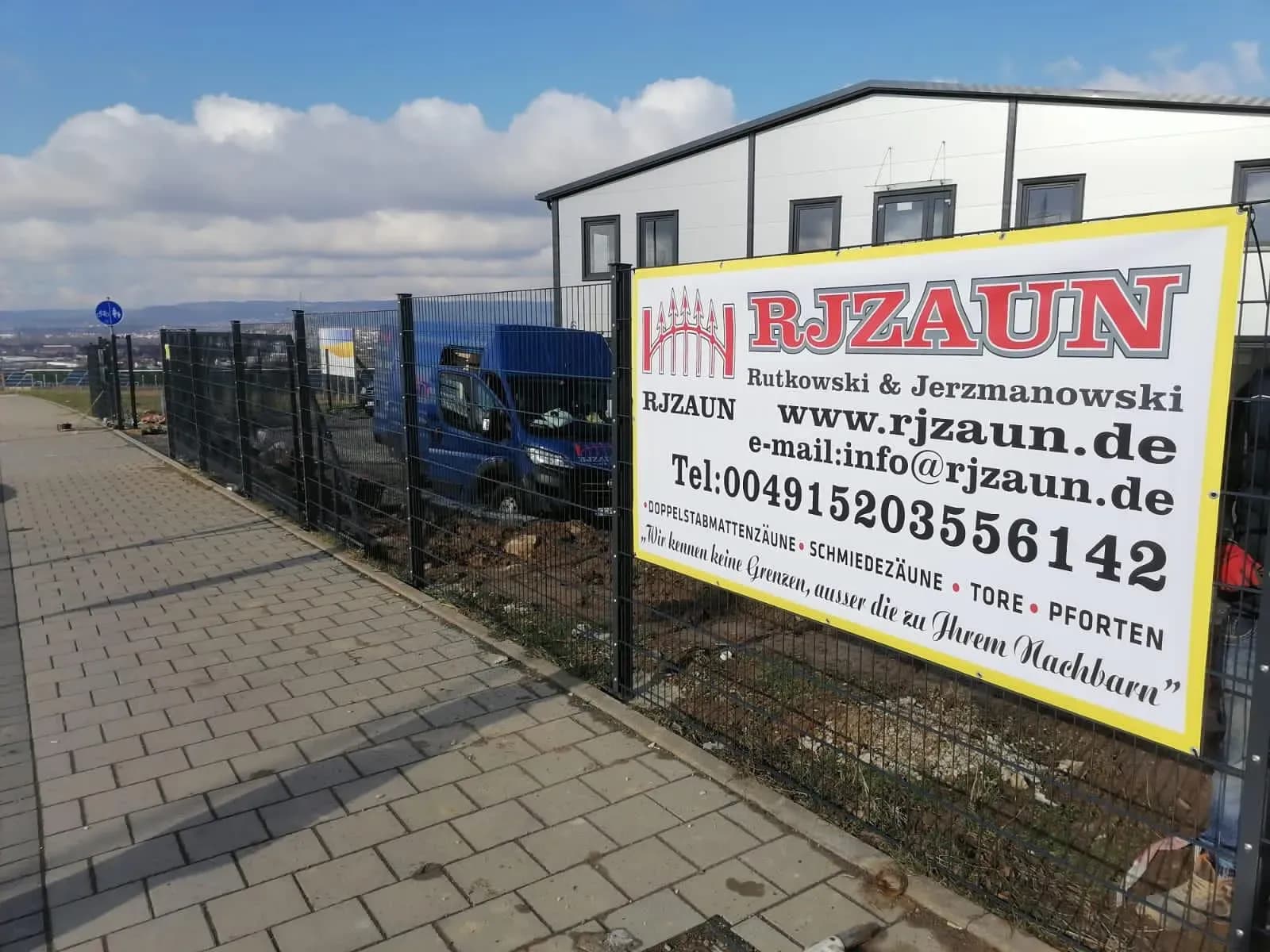 Industriezaun Doppelstabmatte