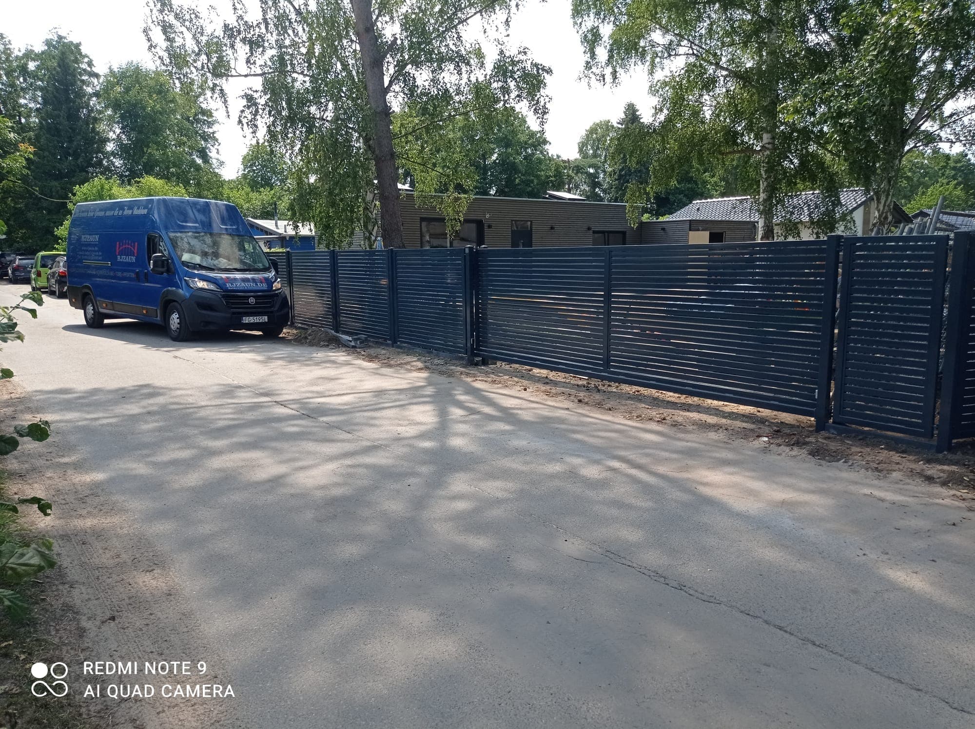 Zaun ala Villa Geissini aus Polen