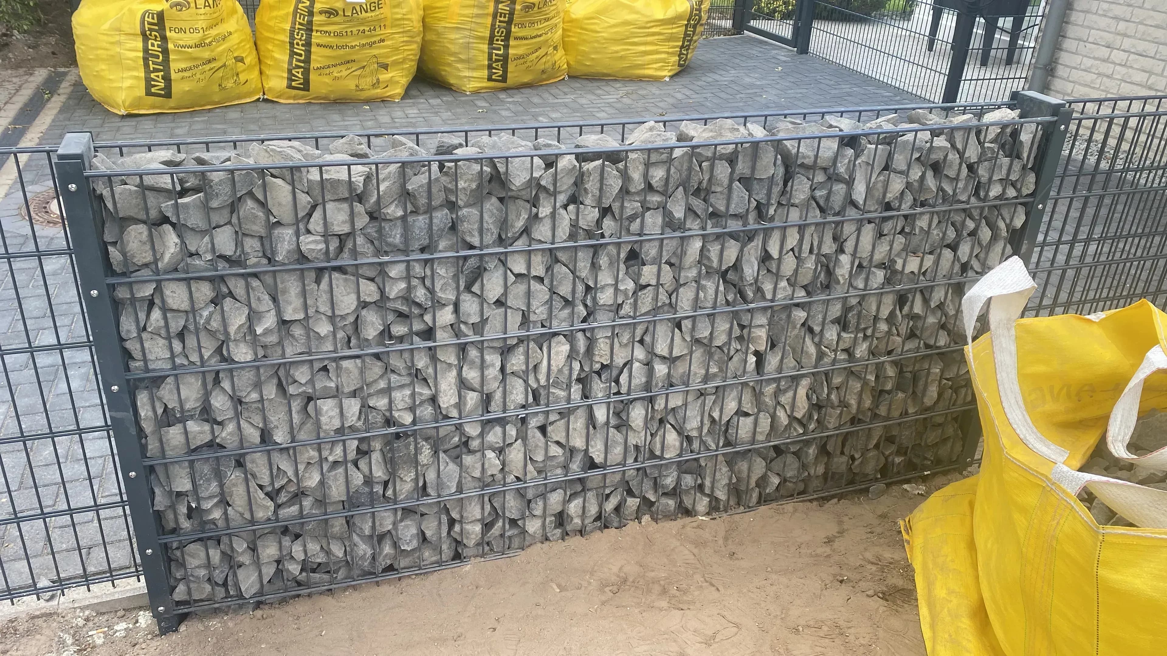 Gabionenzäune aus Polen inklusive bundesweiter Montage