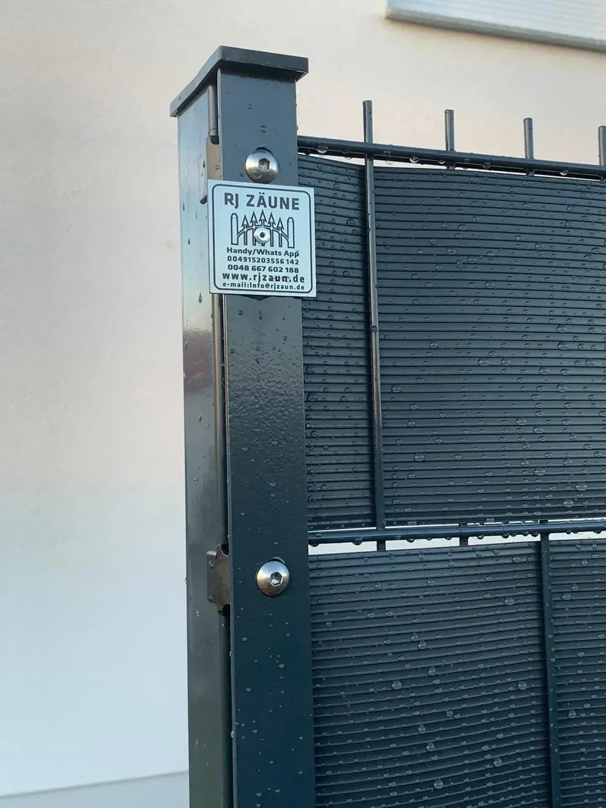 Doppelstabmattenzaun