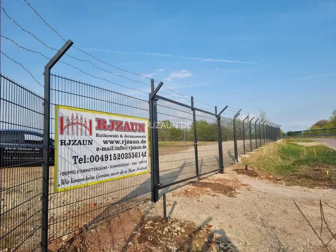 Zaun für Solarparks mit Montage bundesweit