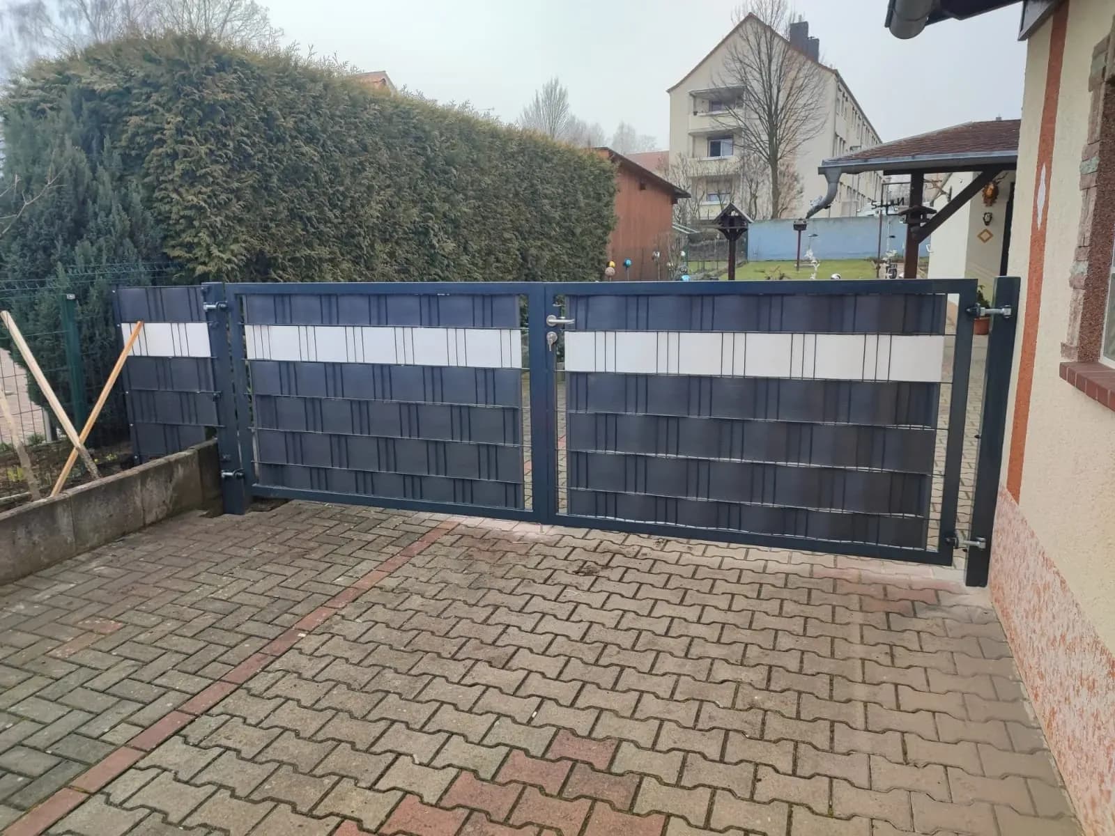 Metallzaun Sichtschutz