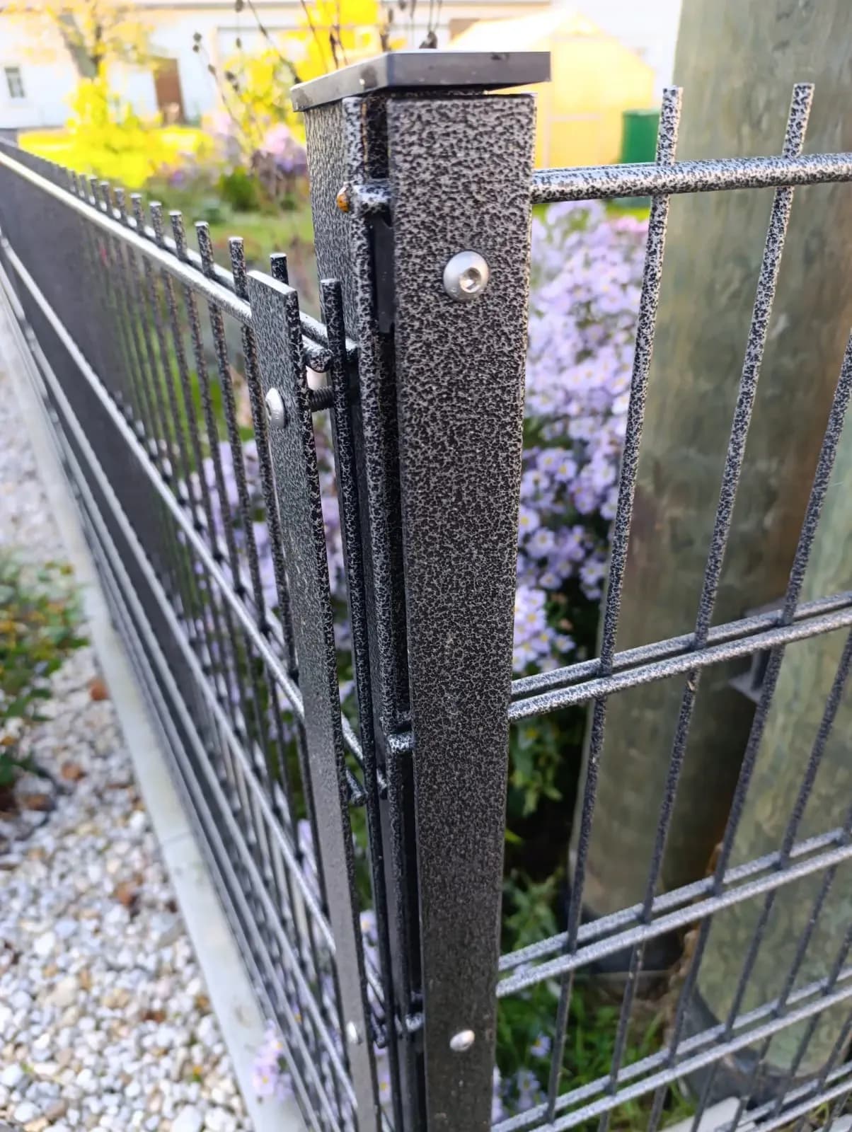 Welche stärke bei Doppelstabmattenzaun?