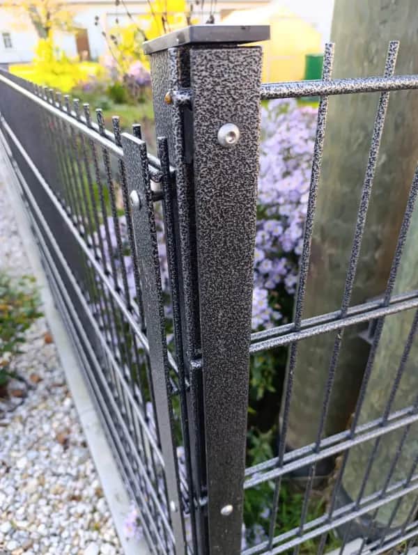 Welche stärke bei Doppelstabmattenzaun?