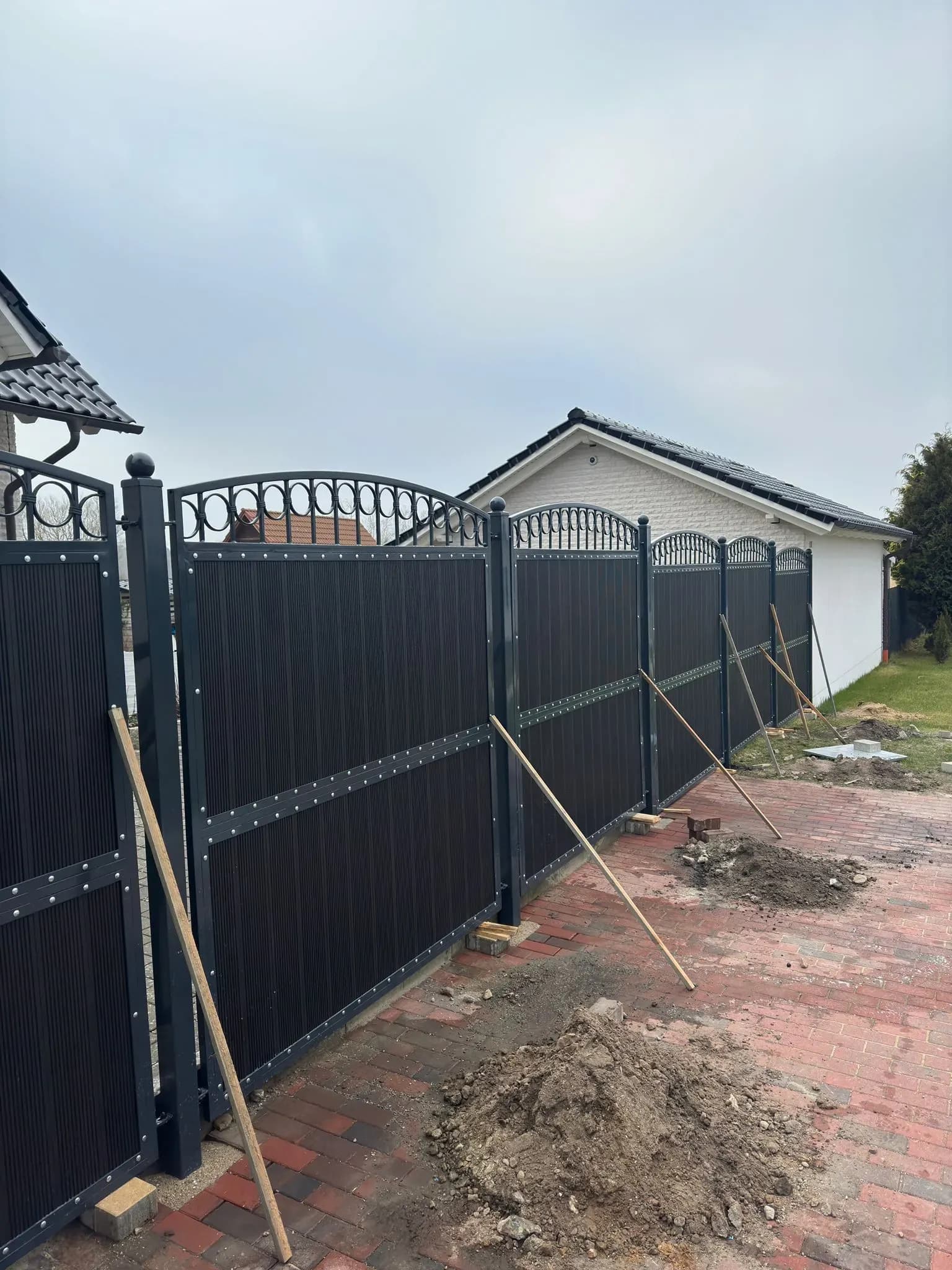 Metallzaun Sichtschutz