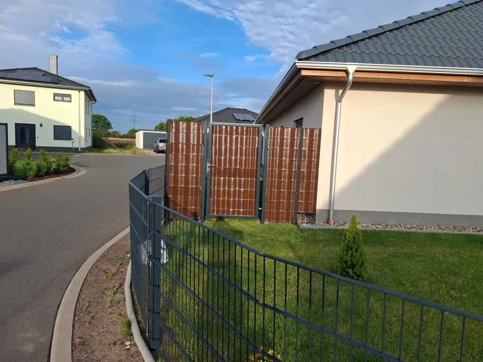 Metallzaun Sichtschutz