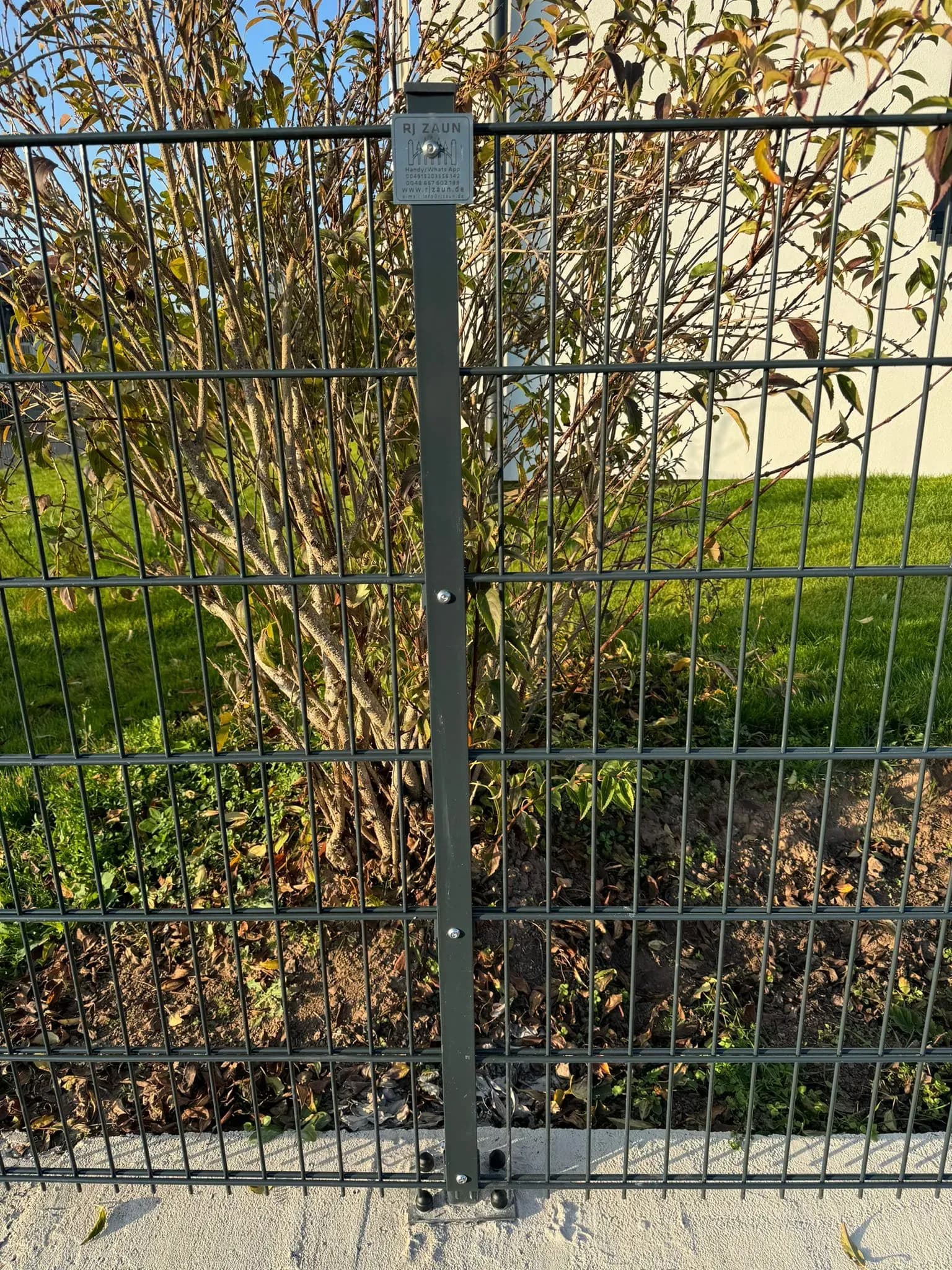 Metallzaun Doppelstabmatte