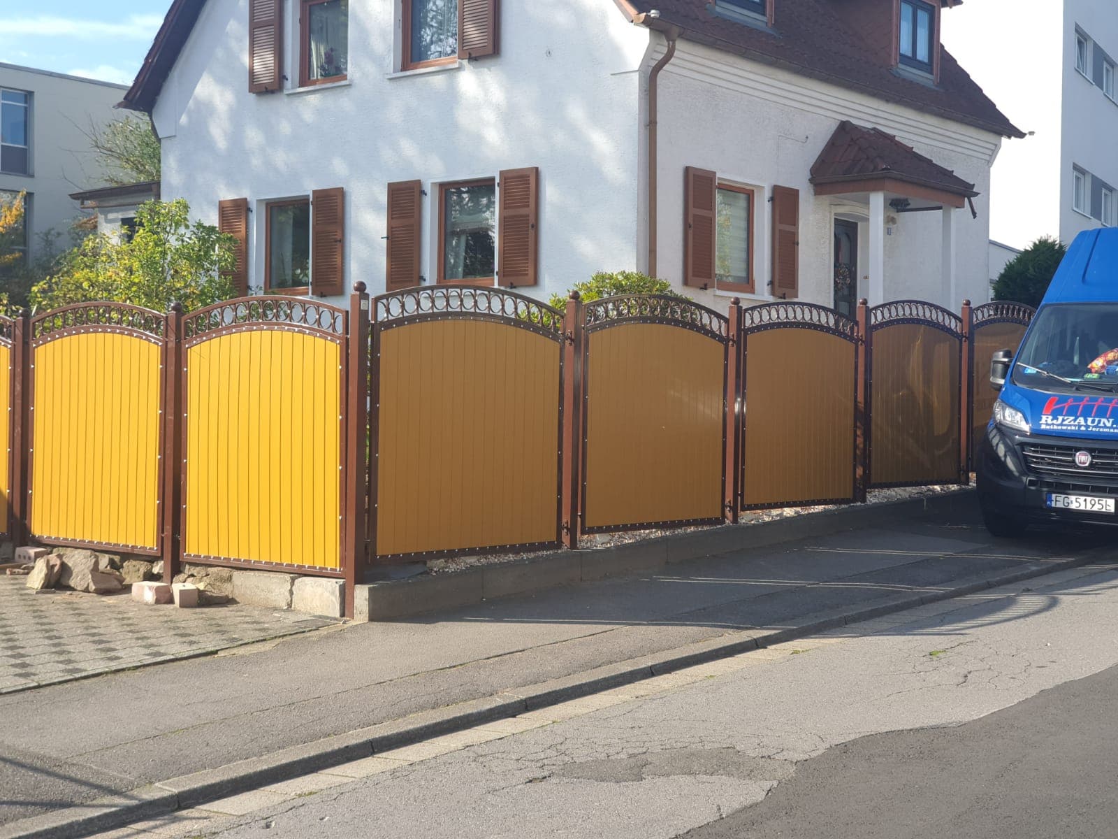 Moderne Gartenzäune aus Polen günstig